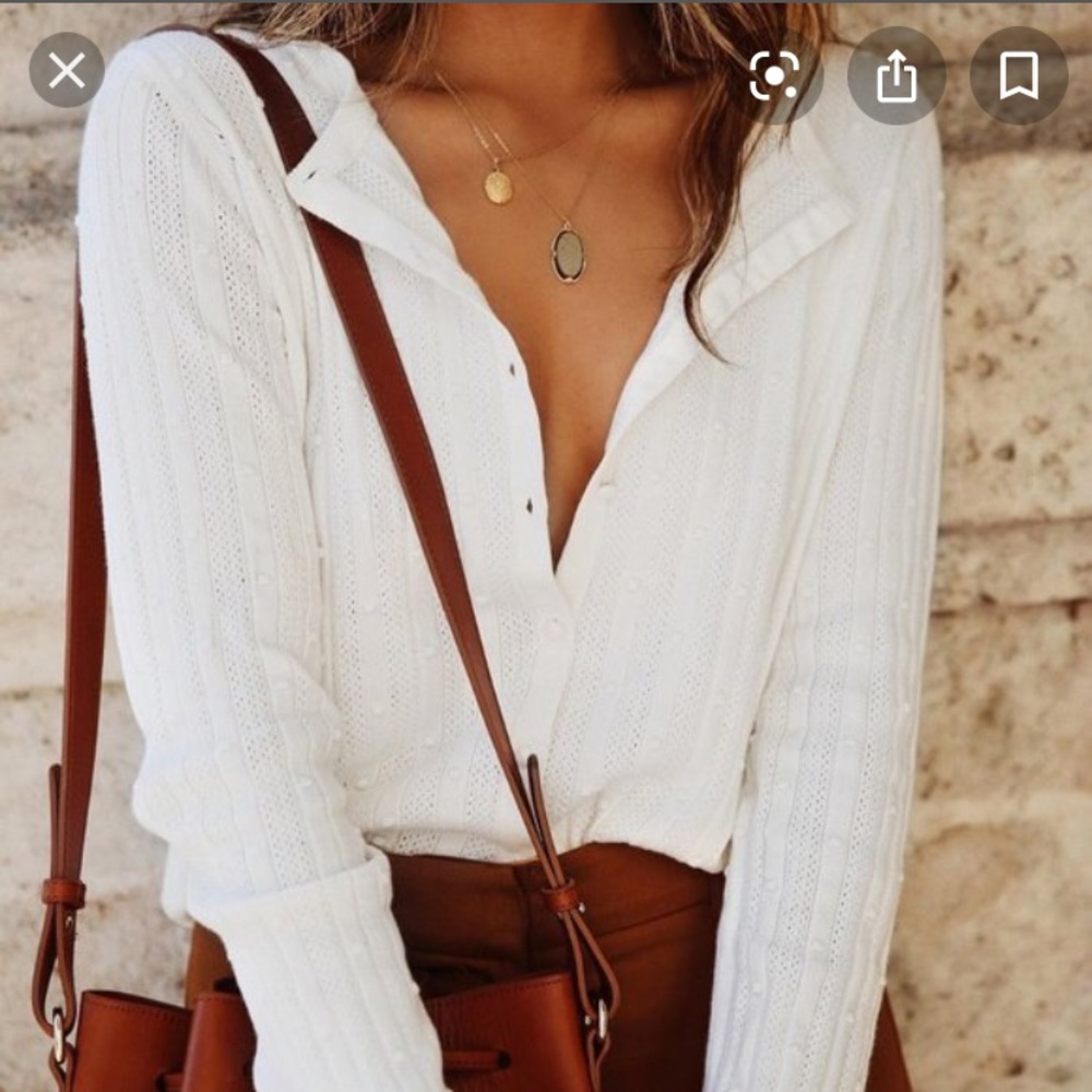 ✨Sézane Gilet Terence in Ecru ✨